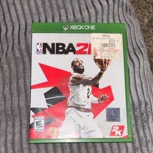 Microsoft Xbox One NBA 2K18 Game with Red and Black Design